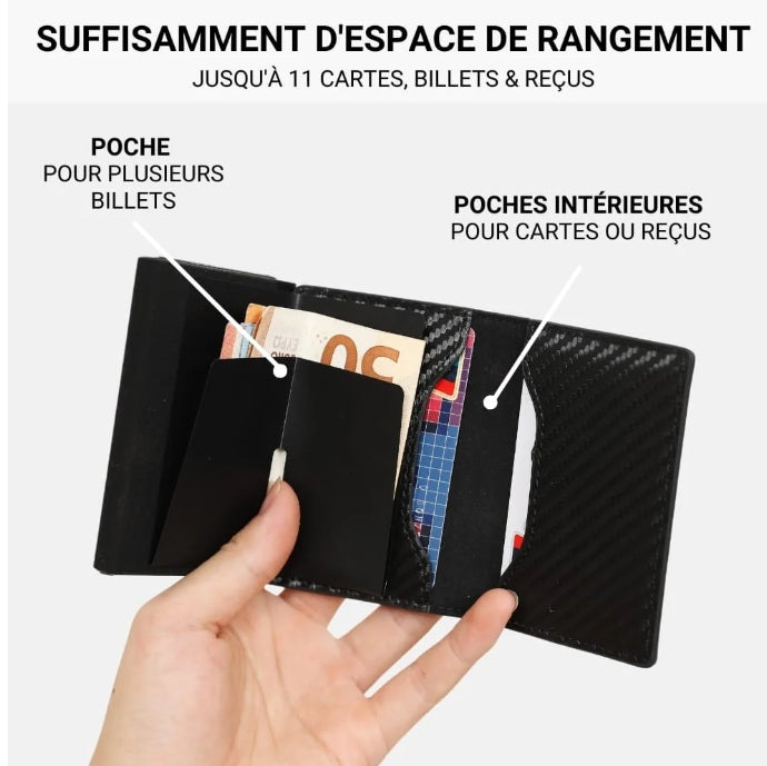 Ma Nova™ Mini Portefeuille RFID-Antivol